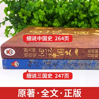 全2册 细说中国史+细说三国史 吕思勉跟大师悟历史中国人的多重面孔 套装