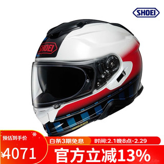 SHOEI GT-AIR 2二代头盔摩托车双镜片防雾全盔四季男女跑盔 TESSERACT TC-10 XL