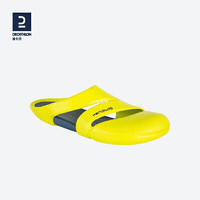 DECATHLON 迪卡侬 游泳男士运动包脚拖鞋男洞洞鞋NABD2030708亮黄色蓝底42-43码