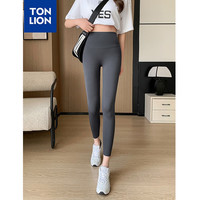 唐狮 TONLION2024女士基础款鲨鱼裤WP 烟灰 L