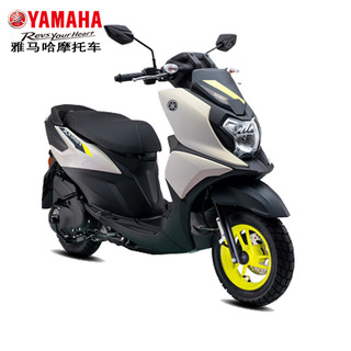 YAMAHA 雅马哈 摩托车福颖125新款JYM125T-2D踏板车电喷整车可上牌FORCEX 福颖125卡其黄