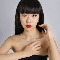 KR 原创梦幻星球项链纯银百搭锁骨链高级ins风镶嵌5A锆石闪耀颈链