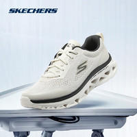 SKECHERS 斯凯奇 男士跑步鞋舒适软底轻弹科技跑鞋城市户外强缓震运动休闲鞋