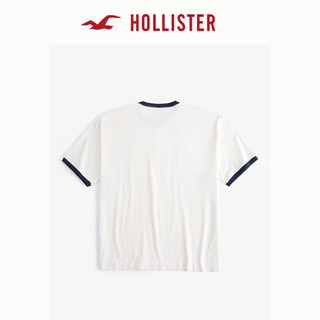 HOLLISTER 24夏新款重磅T恤 男女 KI323-4041 白色 M (180/100A)