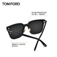 TOM FORD 汤姆·福特 汤姆福特太阳镜大方框显脸小遮阳眼镜墨镜男女款FT1132-K