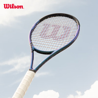 威尔胜（Wilson）全碳素成人专业拍网球拍ULTRA 100 V4.0 FRM 2（已穿线） 【穿线款】100拍面