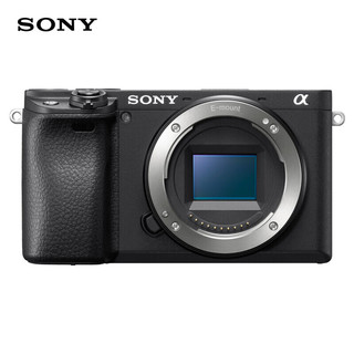 索尼（SONY）Alpha 6400 APS-C画幅微单数码相机（a6400）单机身 黑色 实时眼部对焦（含64G卡+包+清洁套） 【A6400】单机身黑色