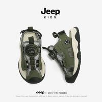 百亿补贴：Jeep 吉普 儿童凉鞋夏款包头男童运动鞋子2024新款夏季中大童男孩沙滩鞋