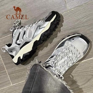 88VIP：CAMEL 骆驼 昆仑登山鞋女士防滑夏季透气专业耐磨山地徒步鞋户外运动鞋女