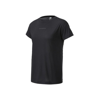 New Balance 针织T恤上衣运动休闲T恤 AWT11190-BGR