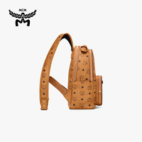 MCM STARK 经典印花小号双肩背包书包旅行包通勤上学