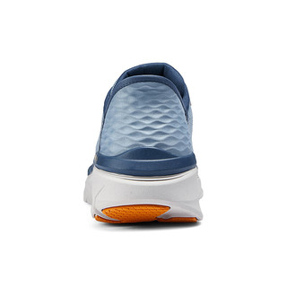 斯凯奇（Skechers）男鞋夏季闪穿鞋Slip ins吸震运动跑步鞋舒适透气休闲鞋232446 暗灰蓝色/SLT 39