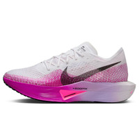 NIKE 耐克 Vaporfly Next 3 男子公路竞速透气轻便跑步鞋 DV4129-104 白/黑/紫/粉 42.5
