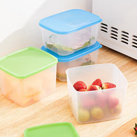 特百惠（Tupperware）冰箱保鲜盒6件套食品级收纳盒 冷冻0.7L*2+冷藏0.8L*2+干货1.1L*2 冷冻冷藏干货6件套