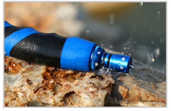 4 渔具手竿鲫鱼鲤鱼竿 蓝色龙纹鲤