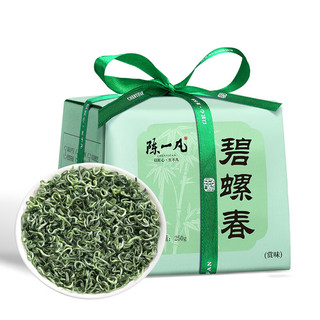 陈一凡 茶叶碧螺春绿茶苏州2024新茶明前特级花果香耐泡型春茶纸包装250g