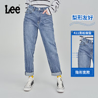 Lee XLINE23多版型高腰经典四季款女款牛仔长裤休闲潮流显瘦