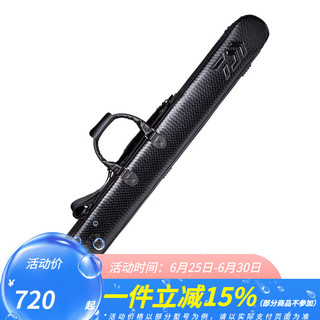 DAIWA 达亿瓦 21 SPRC 幻彩台钓带支架竿包 轻量1.25米多功能渔具杆包 织黑 125-2P-S（2层带支架）