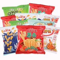 88VIP：Oishi 上好佳 ishi 上好佳 膨化零食薯片虾片粟米条小吃50包大礼包混合口味N