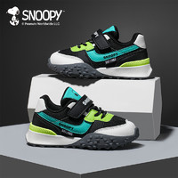 88VIP：SNOOPY 史努比 童鞋男童运动鞋阿甘鞋2024春秋新款儿童跑步鞋密网休闲鞋子
