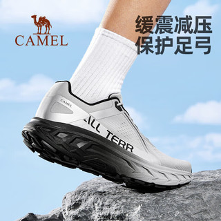 骆驼（CAMEL）【云影】24夏户外透气越野跑鞋男女休闲运动跑步鞋子6021 6021，黑色，女 39