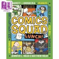 现货 Comics Squad 1-3 桥梁漫画 漫画选集3册套装 英文原版 进口图书 儿童图像小说 花生漫画 神探狗狗Dav Pilkey