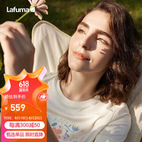 LAFUMA乐飞叶短袖T恤女 户外吸湿速干圆领抗菌凉感 LFTS4BS47 奶油色CR 175/92A（42）