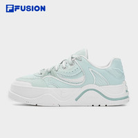 FILA FUSION斐乐女鞋50-50板鞋厚底复古运动休闲鞋 薄荷糖/奶白-SG 38.5