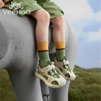 百亿补贴：YeeHoO 英氏 童鞋儿童户外鞋2024夏季新款防滑宝宝凉鞋包头透气男童鞋子