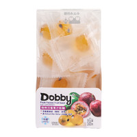 88VIP：Dobby 哆比百香果果汁软糖100g*1盒儿童零食QQ糖水果散糖独立包装
