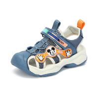 88VIP：Disney 迪士尼 童鞋男童凉鞋中大童2023夏季包头鞋小学生儿童沙滩鞋