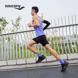 Saucony索康尼胜利SE专业强缓震跑鞋男2024年透气跑步鞋男子运动鞋 黑色【宽楦】 42