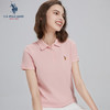 U.S. POLO ASSN.US保罗T恤女夏季新款时尚减龄翻领短袖女运动休闲POLO衫