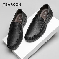 意尔康 牛皮商务休闲皮鞋