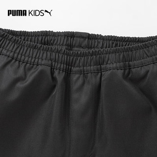 彪马（PUMA）儿童运动裤休闲男女童大童梭织长裤 537934 黑色 170cm