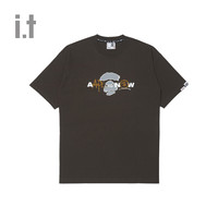 it Aape男装短袖T恤休闲秋冬潮流街头字母图案印花1386XXL
