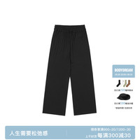 BODYDREAM夏季运动背心潮牌无袖坎肩男款t桖/轻薄垂感休闲裤套装 黑色长裤 4XL