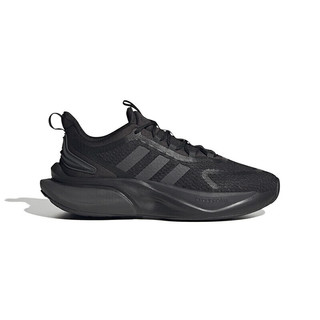adidas 阿迪达斯 男鞋春季阿尔法减震训练轻便运动跑步鞋子 HP6142 黑色 40码