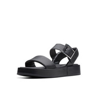 Clarks 其乐 艾尔达系列 女士优雅一字带厚底休闲沙滩凉鞋 26176