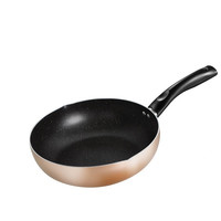 Midea 美的 MP-CJ28WOK302 炒锅(28cm、不粘、有涂层、铝合金、金色、不带盖、明火专用)