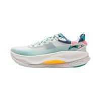 LI-NING 李宁 越影 4 PRO 回弹缓震保护男子跑鞋 ARHU013-6 标准白/瓷青绿 46