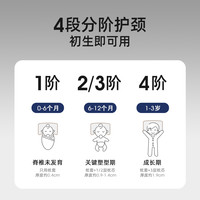 婴儿枕头夏季透气吸汗宝宝冰丝凉枕0-6月以上儿童枕头云片枕lb