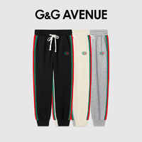 G&G AVENUE 2024年春夏季新款卫裤高档次男士休闲运动束脚长裤显瘦