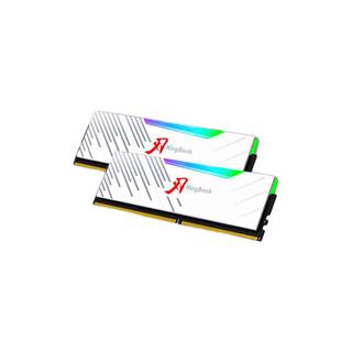 16GB(8G×2)套装 DDR4 3600 台式机内存条长鑫A-die颗粒 白刃RGB灯条 C18