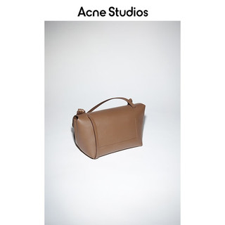 Acne Studios【尊享6折】 男女同款迷你翻盖品牌徽标单肩斜挎包CG0151 驼棕色 均码