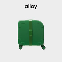 alloySTREET BOX拉杆箱乐几【明星同款】男女经典登机潮酷旅行箱 椰绿 24寸