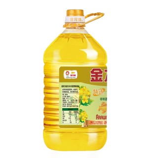 金龙鱼非转基因特选一级菜籽油5.25L菜油家用炒菜食用油植物桶装