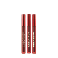 colorkey 珂拉琪 红管空气唇釉镜光系列三支装 #R718 1.7g*3