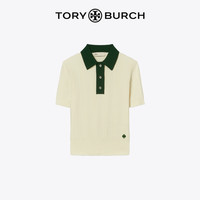 TORY BURCH 汤丽柏琦 翻领针织POLO衫 83178