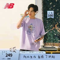 NEW BALANCE【向心生活】 NB24夏季T恤男女款潮流百搭运动休闲短袖 DV NEE26021 S